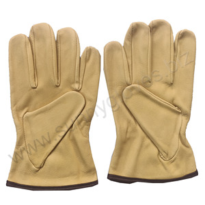 ถุงมือขับรถสำหรับผู้ชายถุงมือขับรถหนังแบบปลอดภัย - Product Image 2