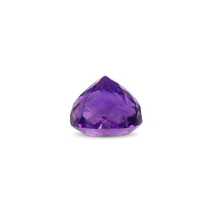 Ametyste facettée de 11,58 carats, taille coussin naturelle, saphir rose synthétique de laboratoire certifié GIA, moissanite synthétique traitée thermiquement 10 mm - Product Image 2