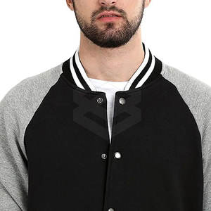 2025 nouvelle mode à la mode hommes Lettermen veste meilleure vente avec col montant pas cher nouveau Design - Product Image 5