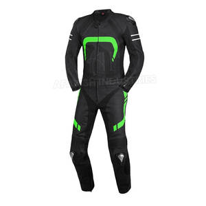 Combinaison de moto en cuir pour hommes, Protection de conduite, combinaison de course 100% en cuir véritable, à vendre - Product Image 1