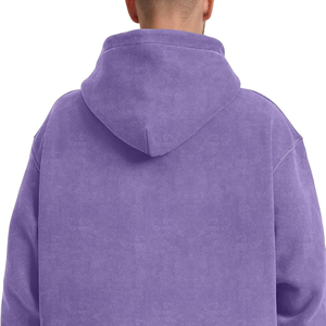 Sudadera con capucha bordada lavado ácido de invierno de nuevo estilo Sudadera con capucha OEM personalizada de la mejor calidad con algodón 100% de alta calidad - Product Image 4