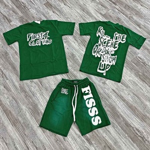 ชุดนักวิ่งสำหรับผู้ชายเสื้อสเวตเชิ้ตคอกลมและกางเกงวิ่งใส่สบายเหมาะสำหรับชุดออกกำลังกายแนวสตรีทหรือชุดประจำวัน - Product Image 4