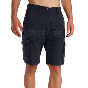 Haute qualité 100% coton solide hommes Cargo Shorts léger sur mesure tenue décontracté séchage rapide écologique pour la vente en ligne - Product Image 3