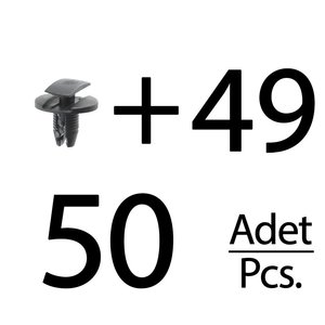 Juego de clip de capó de 50 piezas para capó de motor Peugeot y Citroen - Product Image 1