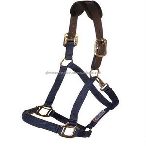 ไนลอน Breakaway Halter เชือกแขวนคอ3ชั้น,ไนลอนเชือกแขวนคอม้าพร้อมมงกุฎหนังแบบแยกเชือกแขวนคอม้า - Product Image 2