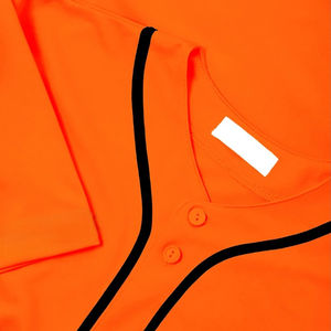 Vente chaude Maillot de baseball à manches courtes Durable Anti-rides respirant Caractéristiques Logo personnalisé Vente en gros Vêtements de baseball et softball - Product Image 6