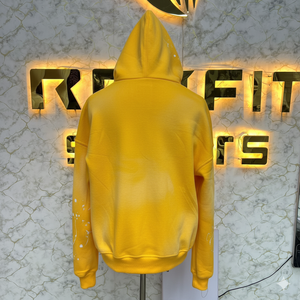 เสื้อฮู้ดซิปมีซิปสำหรับผู้ชายซักด้วยกรดเสื้อมีฮู้ดแนวสตรีทผ้าฟลีซสำหรับผู้ชายซักแบบวินเทจ - Product Image 3