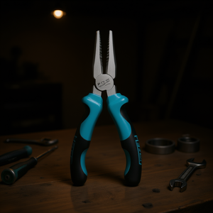 Alicates de punta fina Hazet, diseño recto, pulidos y acabados con acabado arenado - Product Image 3