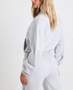 Sudadera con Capucha de Invierno Personalizada con Logotipo, Fabricada en Fábrica, de Primera Calidad, Felpa, Lavado Ácido, Lisa, para Mujer - Product Image 6