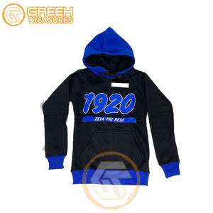 Zeta Phi Beta personnalisé sweat à capuche brodé en molleton de coton sororité pull de haute qualité vêtements grecs sweats à capuche pour femmes - Product Image 1