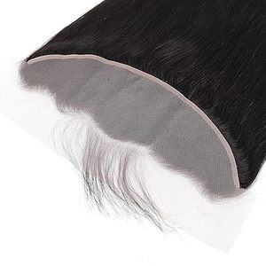 Perruque Lace Front de couleur naturelle avec des cheveux de bébé pré-plumés, cheveux humains vierges brésiliens lisses Remy pour femmes, vente en gros - Product Image 1