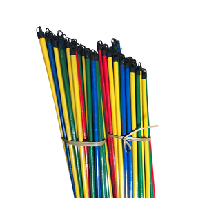 Outils ménagers Vietnam vente chaude bâtons en bois mélange PVC manche de balai bois pour bâton de vadrouille manche en bois meilleur prix - Product Image 3