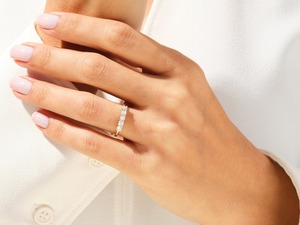 แหวนเงินทำด้วยมือสไตล์ Boho เครื่องประดับ925เงินแท้สีขาวบุษราคัมเครื่องประดับแหวนแนวโน้มสำหรับผู้หญิงของขวัญสำหรับผู้หญิงสำหรับเธอ - Product Image 5