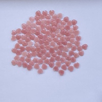 Opale rose naturelle du Pérou 8mm 10mm 12mm, cabochon cœur lisse, pierre précieuse en vrac, qualité supérieure, pierre à bijoux, dernière collection Alibaba