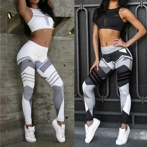 New Women's Sexy High Elasticity <b>Lace</b> Print <b>Leggings</b> Comfortable Casual Breathable Knitted Denim Inspired High Waisted Pants - Product Image 5