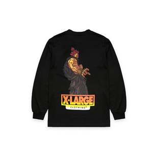 เสื้อยืด X-Large Street Fighter Akuma L/S [M18Z1402] ดีไซน์ระบายอากาศได้ดี - Product Image 2