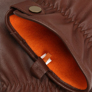 Venta caliente Mejor Proveedor Guantes de cuero Precios asequibles Servicio OEM Diseñe su propio logotipo Guantes de cuero - Product Image 2