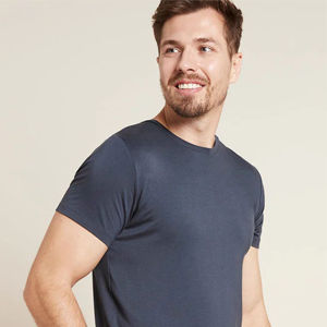 Camiseta con logotipo estampado personalizado Unisex de alta calidad, ropa informal ligera de algodón 100% para hombres de talla grande, estilo Formal - Product Image 3