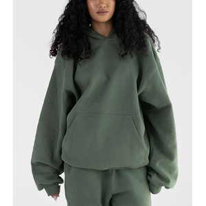 Nouveau pull à capuche imprimé sweat à capuche unisexe tendance nouveau Design coton uni couleur unie goutte épaule, sweats à capuche pour femme - Product Image 1