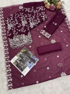 ชุดสูทผ้าโปร่งบางหนาสำหรับผู้หญิงมีซับในแบบโปร่งสำหรับเจ้าสาวและสวมใส่ในเทศกาล - Product Image 2