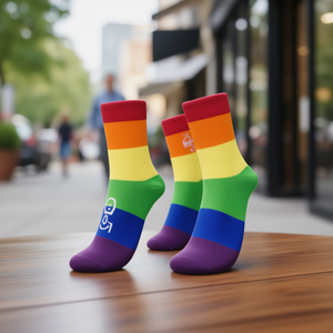 Calzini Arcobaleno Personalizzati per Regali Promozionali e Aziendali - Product Image 3