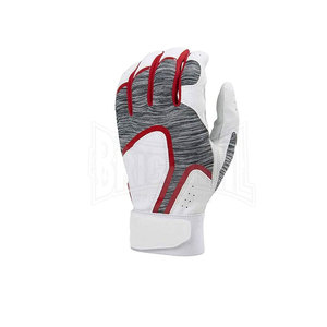 Guantes de bateo de béisbol de cuero suave logotipo personalizado guantes de bateo profesionales jugador para hombres - Product Image 4