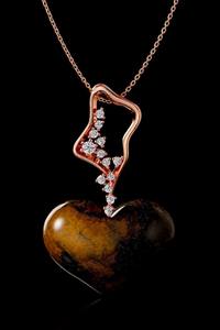 925 Sterling Silver Gold Vermeil Modern Abstract Pendant Dainty Sparkling CZ Christian Luxury Fine Jewelry Elegant Bridal Gifts - Product Image 5