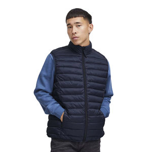 Chaqueta de invierno chaleco personalizado cálido ligero señoras sin mangas acolchado recortado chaleco con capucha diseño personalizado - Product Image 1