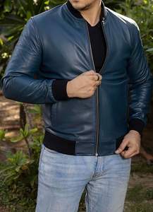 Diseñe sus propias chaquetas de cuero con estilo para hombres, con mangas largas y un precio competitivo para adaptarse a cualquier presupuesto - Product Image 4