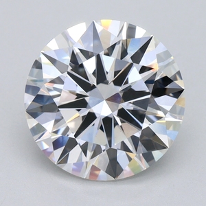 3,4 Ct IGI White Lab Grown Diamantes de forma redonda VS1 F Calidad para anillos de compromiso o fabricación de joyas Diamantes sueltos - Product Image 1