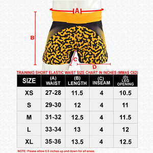 Custom MMA Fight Shorts Sublimation Printed-Pantalones cortos de compresión para hombres para entrenamiento y competición - Product Image 6