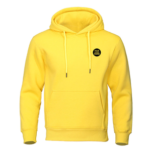 Sudadera con capucha de manga larga para hombre, Jersey informal de alta calidad, con bolsillos canguro personalizados, a la moda - Product Image 1