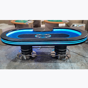 YH Entertainment Deluxe 10 Person 96 in <strong>Poker</strong> <strong>Table</strong> <strong>Digital</strong> Casino <strong>Table</strong> Tavolo Da <strong>Poker</strong> Common Gambling <strong>Table</strong> - Product Image 4