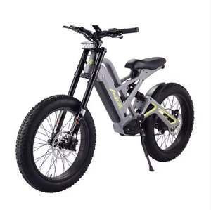 NUEVAS Motocicletas Eléctricas Mukutas Knights de 24 Pulgadas, 52V 20Ah 1200W 5000W, con Neumáticos Anchos, en Venta - Product Image 1