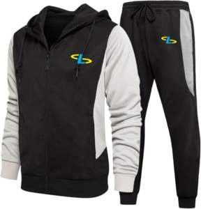 Trajes Deportivos Personalizados de Dos Piezas para Hombre, Trajes Deportivos Elegantes con Cremallera para Gimnasio y Deportes de Invierno, Disponibles en Talla XL - Product Image 2