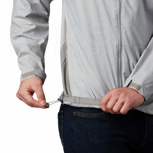 Chaqueta impermeable de manga larga para hombre, cortavientos transpirable, ropa deportiva OEM personalizada para exteriores, muestra gratis - Product Image 5