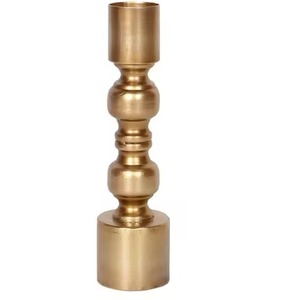 New Tabletop Decorative Golden Finished Metal Hurricanes Pillar <b>Candle</b> <b>Holder</b> With <b>Glass</b> Chimney Home & Wedding Decorative - Product Image 6