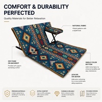 Canapé du Désert Plafond Modulable Pliant Sur Mesure pour Intérieur et Extérieur, Siège Arabe de Sol avec Table d'Appoint