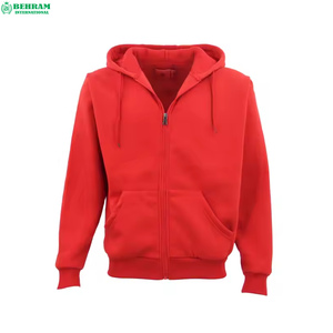 NOUVEAU Sweat à capuche zippé unisexe en molleton/éponge française épaisse, coupe classique, effet vieilli et déchiré, 100 % coton, séchage rapide et respirant, style Hip Hop - Product Image 6