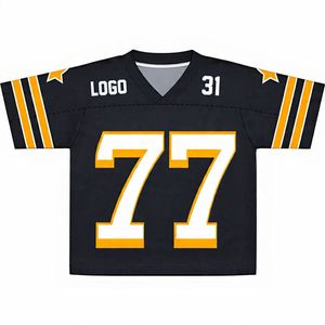Camiseta de fútbol americano de entrenamiento personalizada hecha en fábrica, venta al por mayor, ropa de equipo deportivo, camiseta de fútbol americano de talla adulta, servicio OEM - Product Image 6