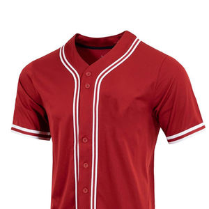 Nouveau design, prix de gros, logo personnalisé, maillot de baseball sportswear, dernier modèle, maillot de baseball à bas quantité minimale de commande personnalisé - Product Image 4