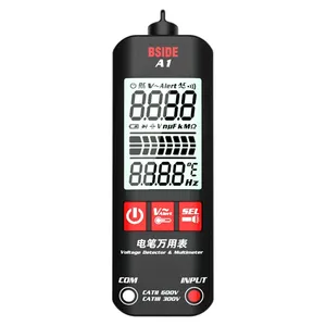BSIDE A1 Dual Mode Smart Handheld High Precision Detection Electrician Voltage Digital Two Colour Display Multimeter