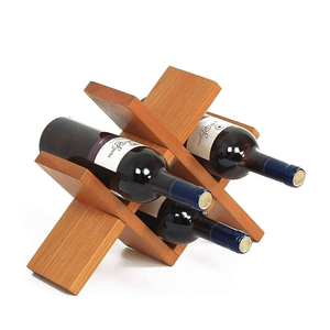 Casier à vin mural en bambou naturel en gros prix pas cher de haute qualité de la société vietnamienne - Product Image 1