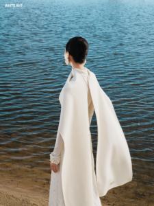 ผ้าพันคอแคชเมียร์หรูหราขายส่งราคา 260X35 มม.ขนาดมิลลี่ผ้าพันคอแคชเมียร์ 20% แคชเมียร์-80% กล่องขนสัตว์ Whiteant ผู้ค้าส่ง - Product Image 3