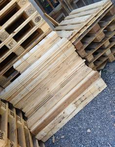 Industrial Single Faced 4-Way Entry <b>Wooden</b> <b>Block</b> Pallet 1100x1100mm 2.0T Dynamic Load 17kg - Product Image 4