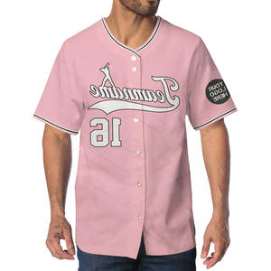Camiseta de béisbol para hombre más vendida, ropa deportiva personalizada de secado rápido con características de talla grande, nuevo diseño hecho de poliéster para uniformes - Product Image 3