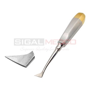 Juego de 2 elevadores de raíz de acero inoxidable reutilizables, instrumentos manuales de cirugía oral para hospitales, proveedores dentales - Product Image 5