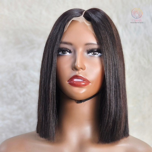 Trama de cabello humano vietnamita crudo alineado con cutícula de alta calidad 100% cabello liso de hueso virgen 2X6 pelucas con cierre de encaje - Product Image 2