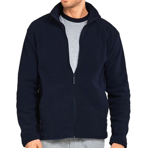 Chaqueta polar elegante y cómoda para hombre con cuello alto y tela cálida Ideal para capas de invierno y actividades diarias al aire libre - Product Image 2