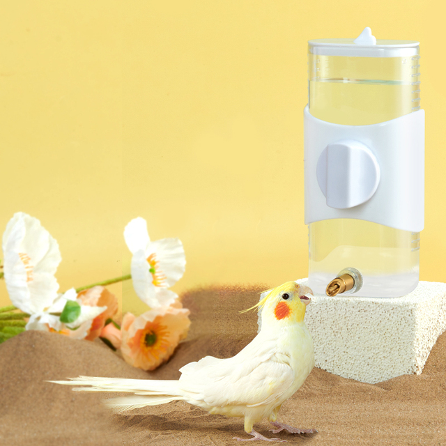 Yee New Style Bird Drinker Pet Pigeon Parrot Quail Chicken Water Feeder Drinking Fountain for Hanging Feeder Factory Wholesale